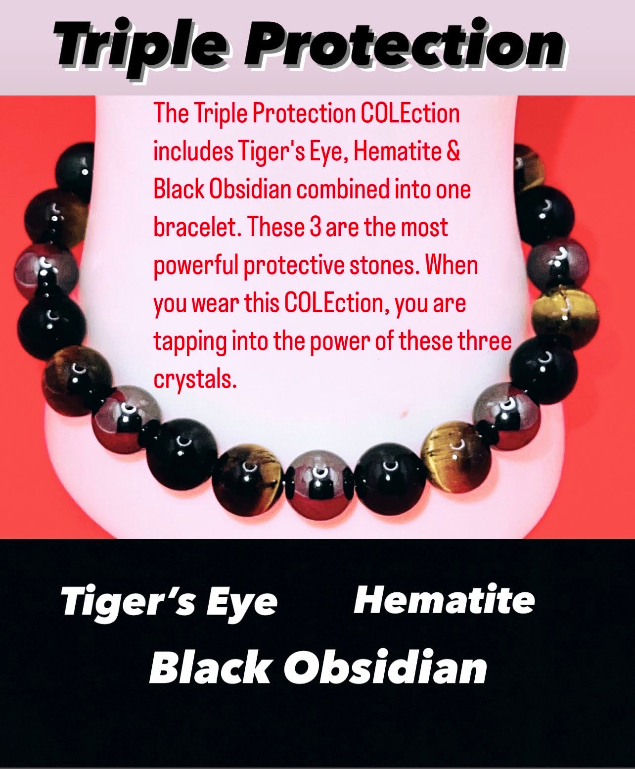 Powerful Triple Protection Bracelet