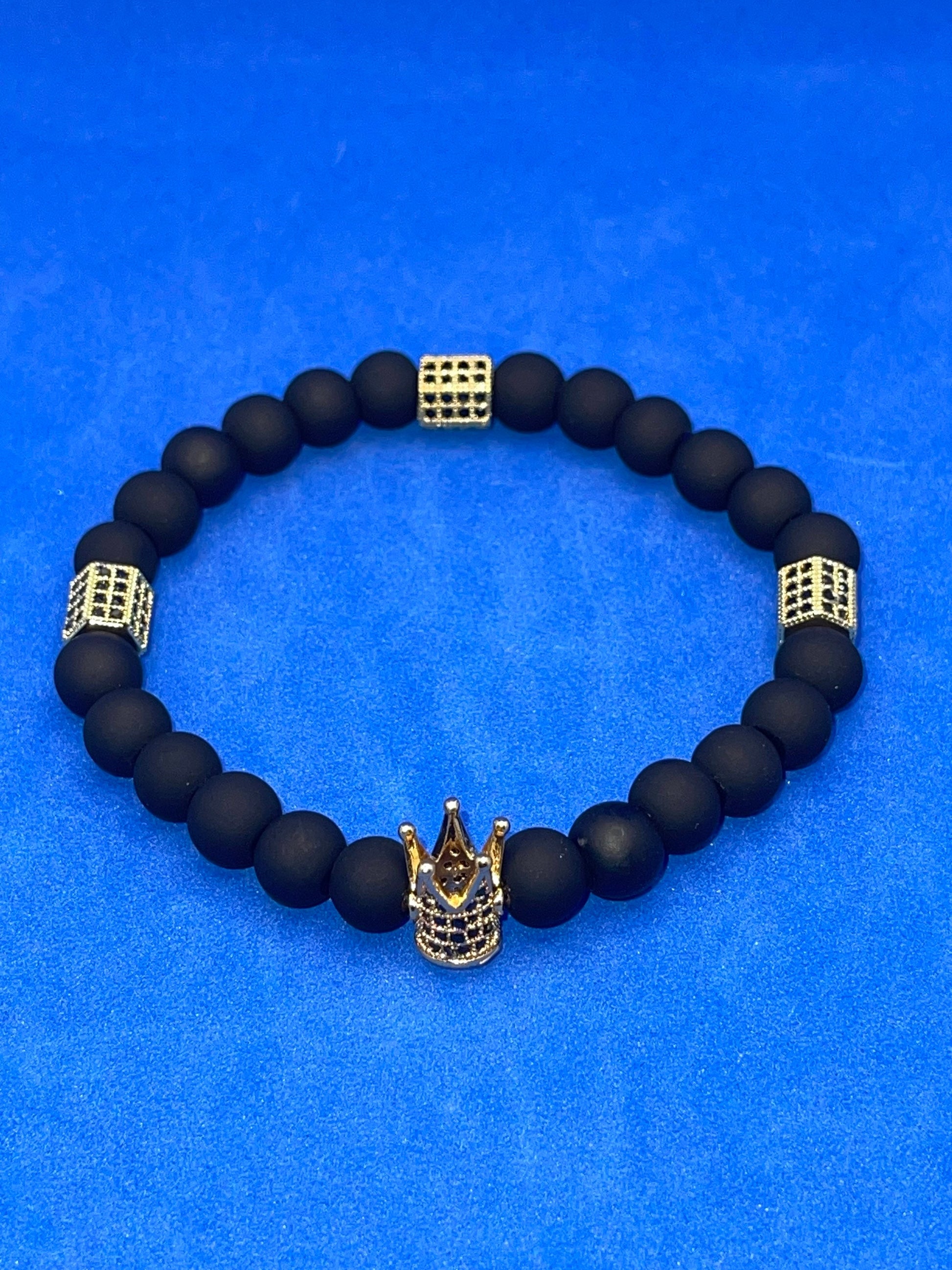 Matte Black Men’s Bracelets