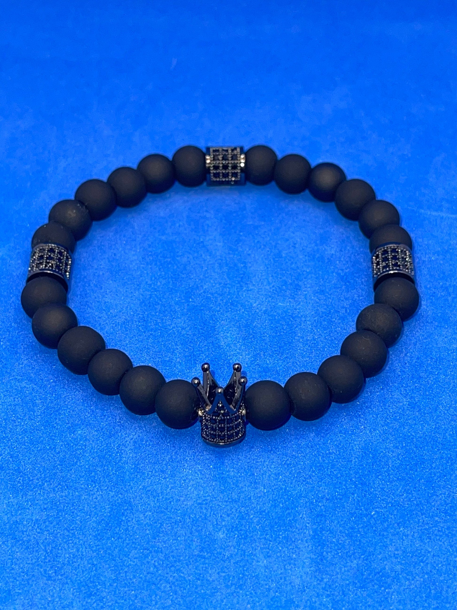 Matte Black Men’s Bracelets