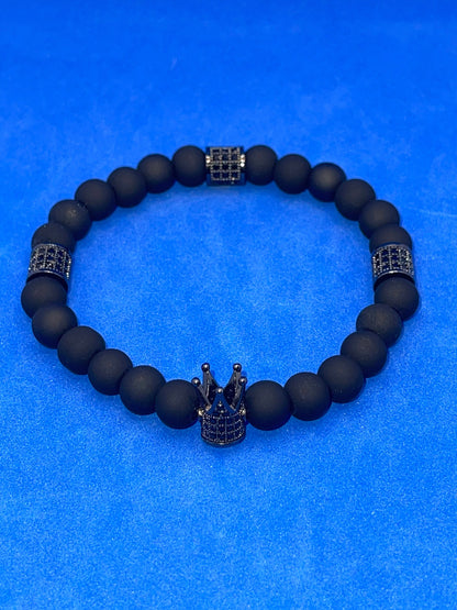 Matte Black Men’s Bracelets