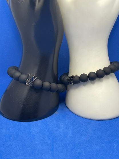 Matte Black Men’s Bracelets