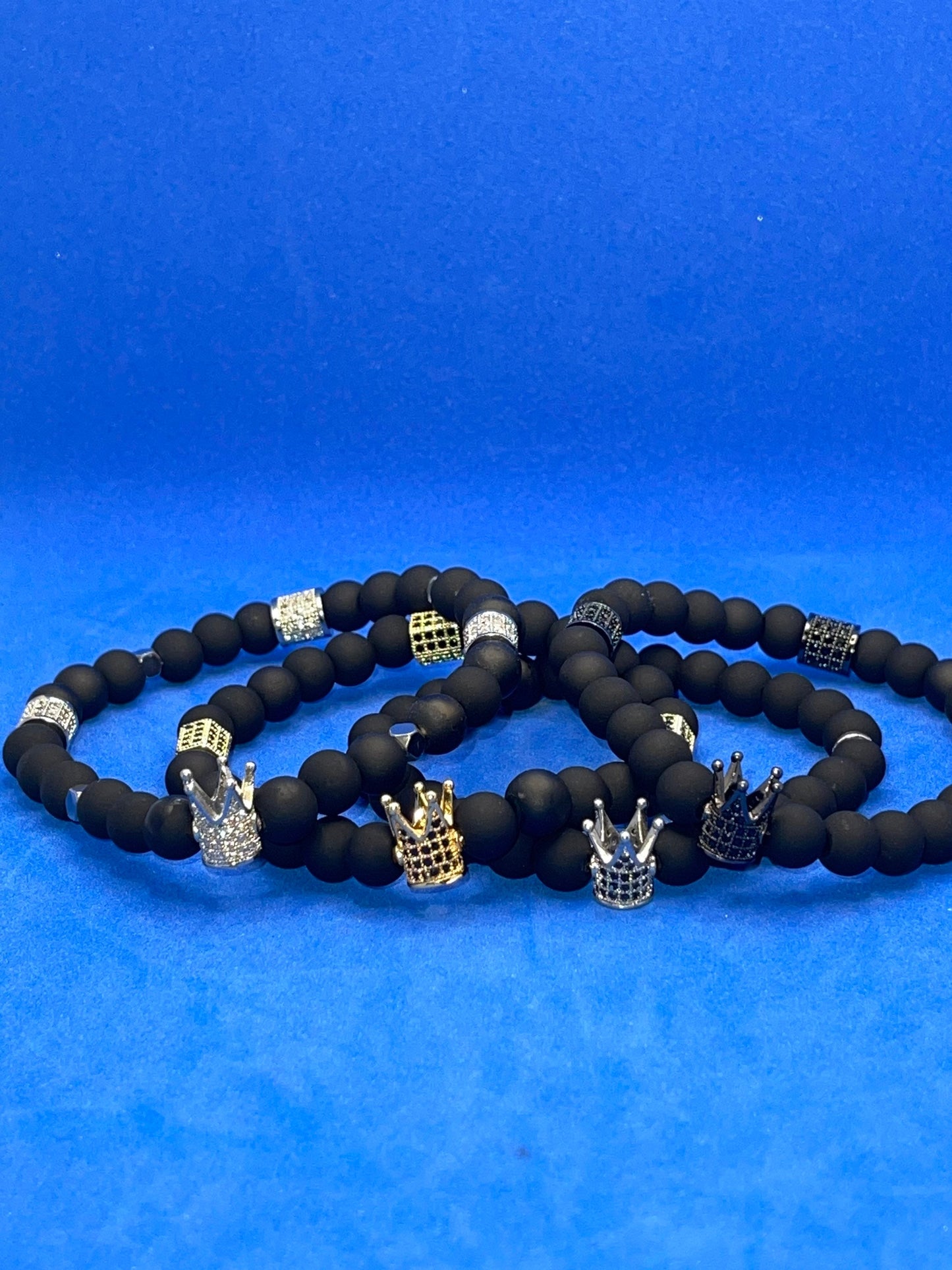 Matte Black Men’s Bracelets