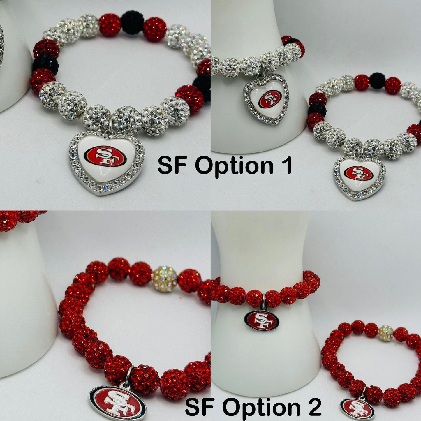 Super Bowl Glam: Football Team Bracelets for Die Hard Fans