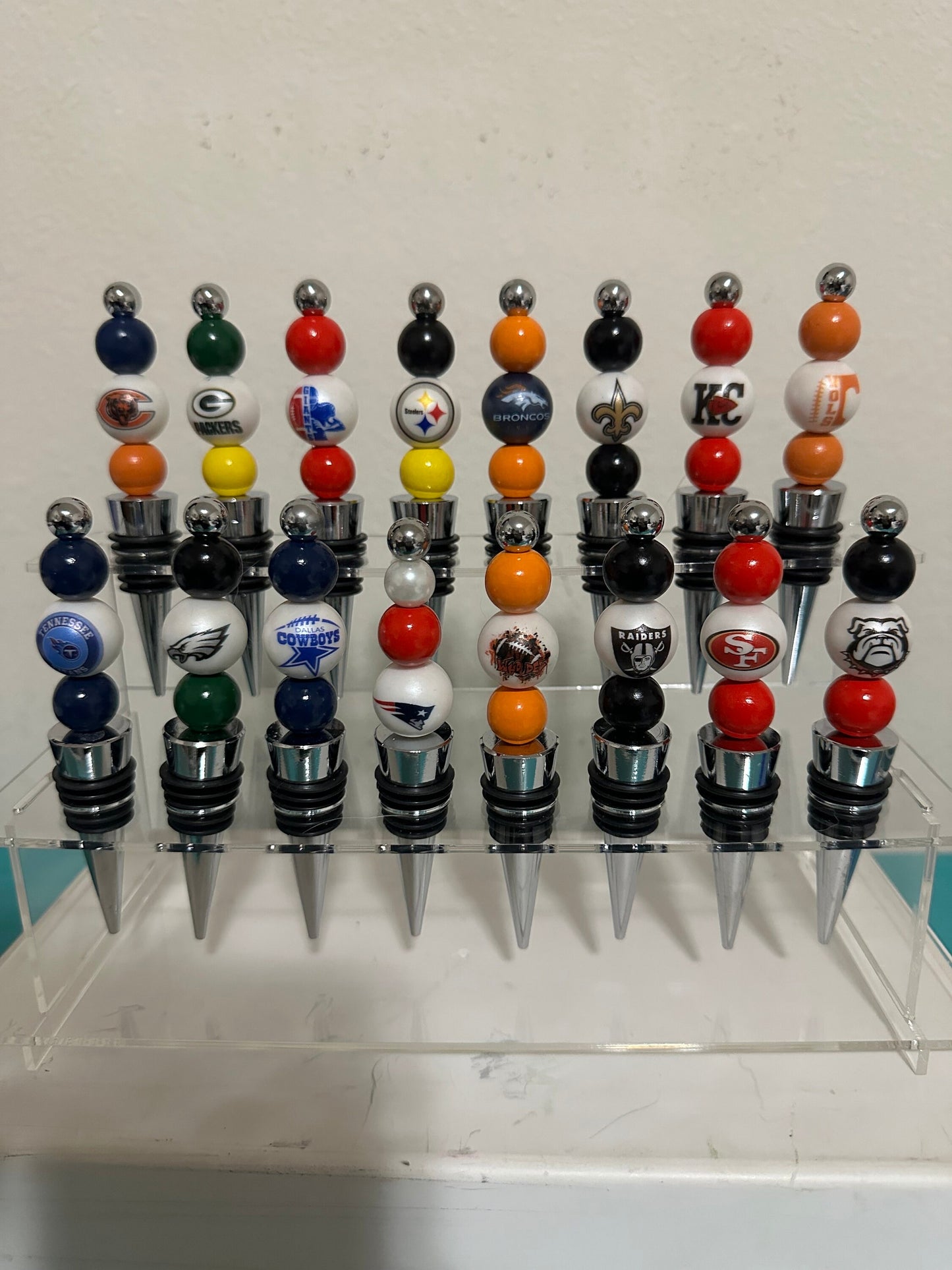 Beaded Wine Stoppers - Unique Gifts for Wine Lovers, Perfect for Any Occasion!