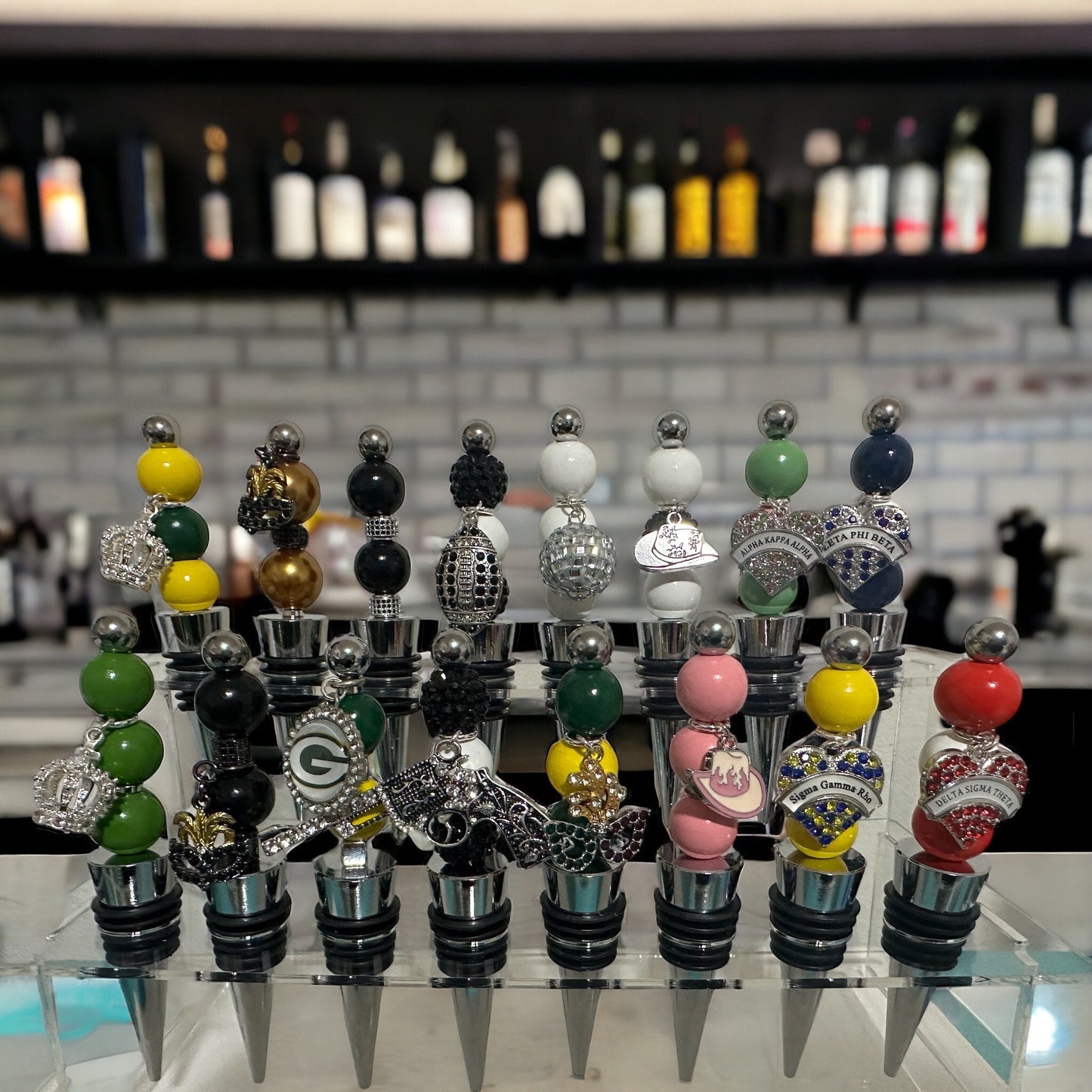 Beaded Wine Stoppers - Unique Gifts for Wine Lovers, Perfect for Any Occasion!