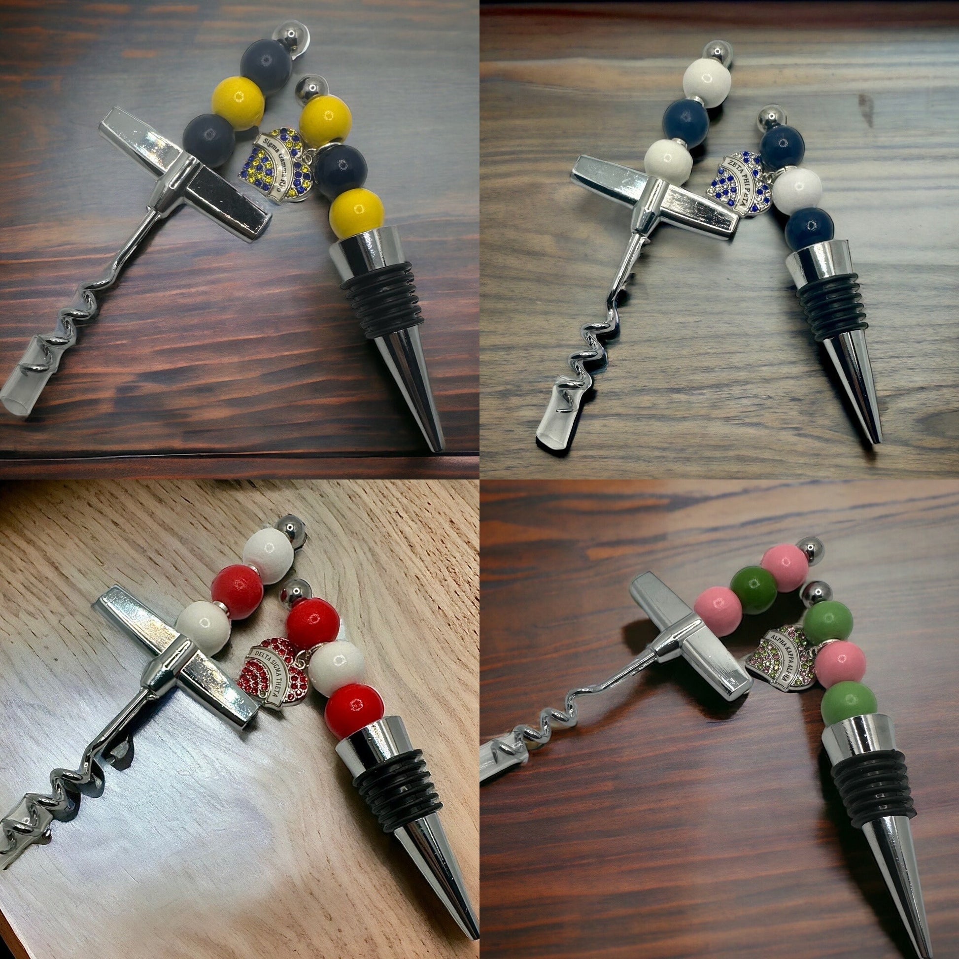 Beaded Wine Stoppers - Unique Gifts for Wine Lovers, Perfect for Any Occasion!