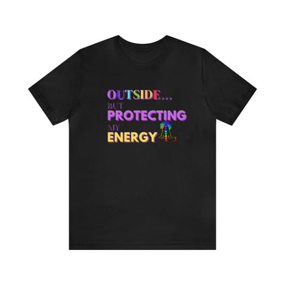 Signature Slogan Tee | I Design with Empowering Sayings | Spiritual Smudging Vibes