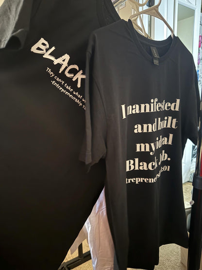 Black Jobs- Inspiring T-Shirt for Black Entrepreneurs