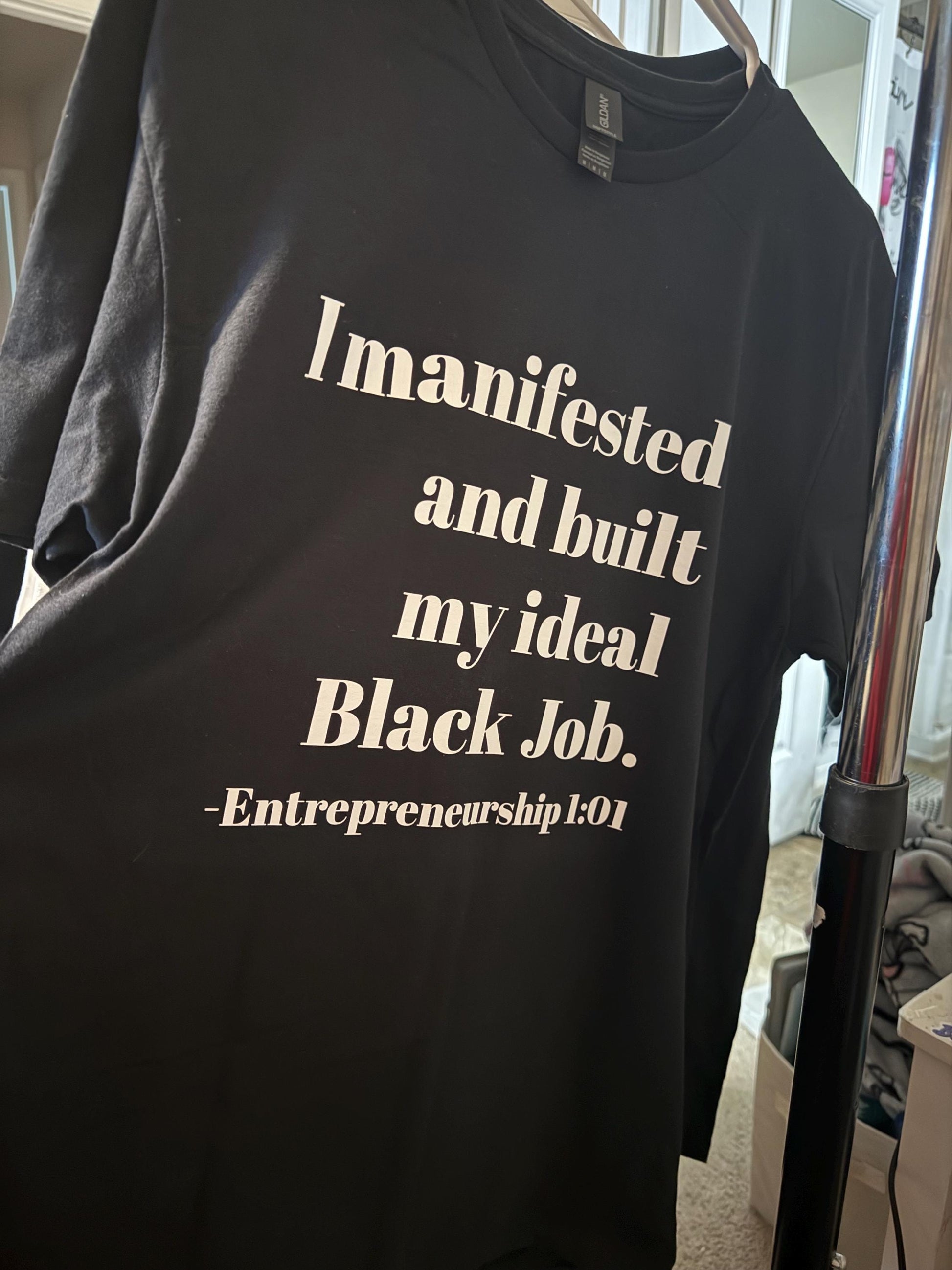 Black Jobs- Inspiring T-Shirt for Black Entrepreneurs