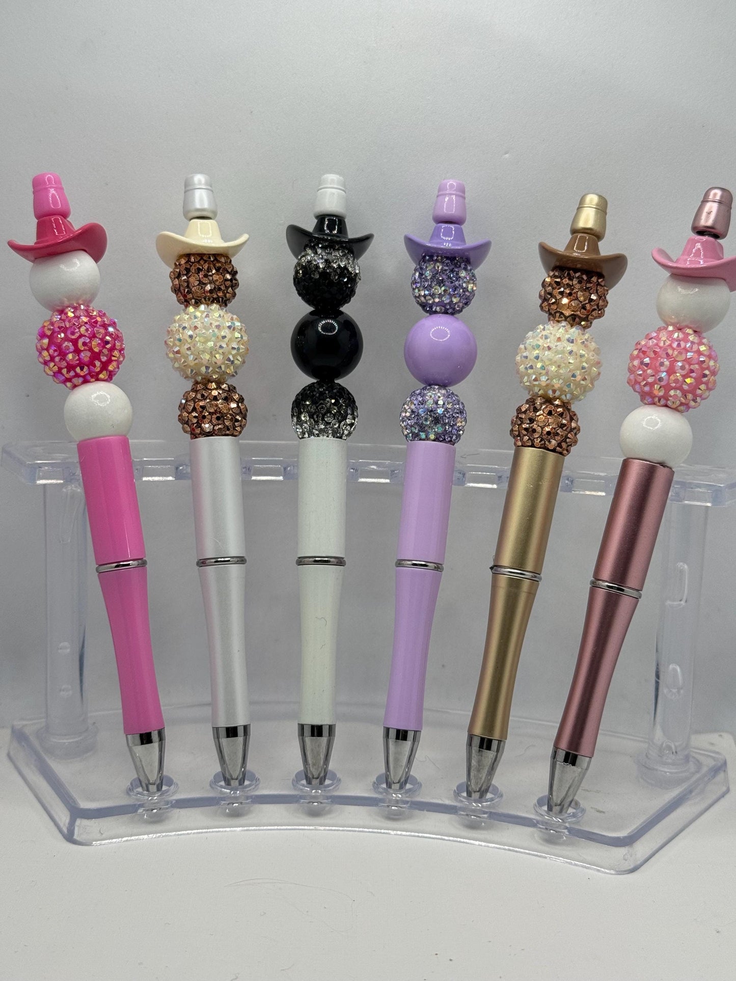 Cowboy COLE Beaded Pens: Western Charm with a Touch of Sparkle