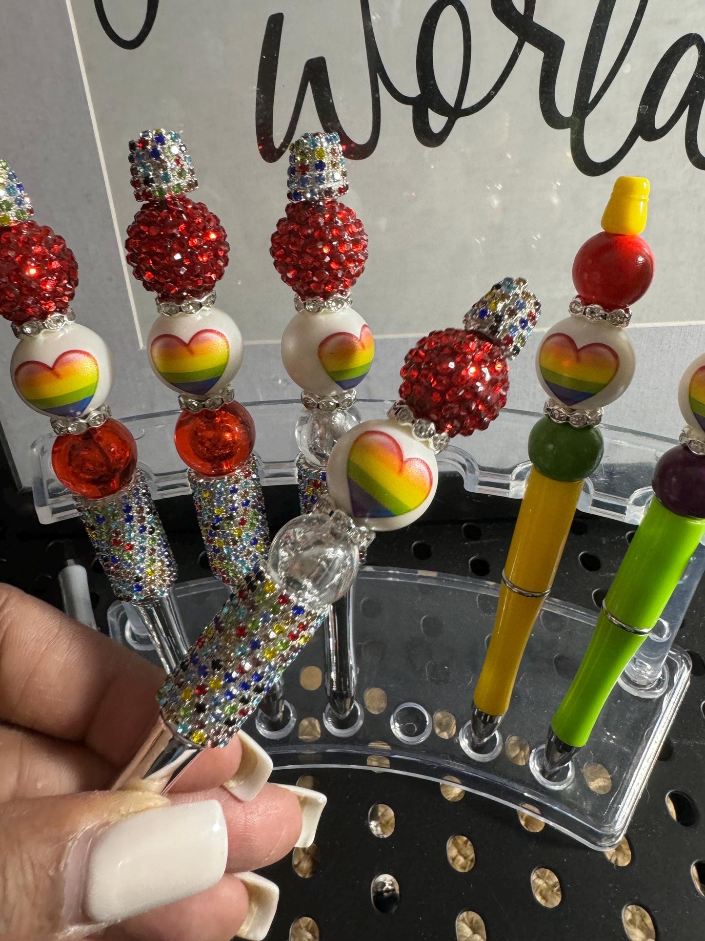 PRIDE BEADED PENS