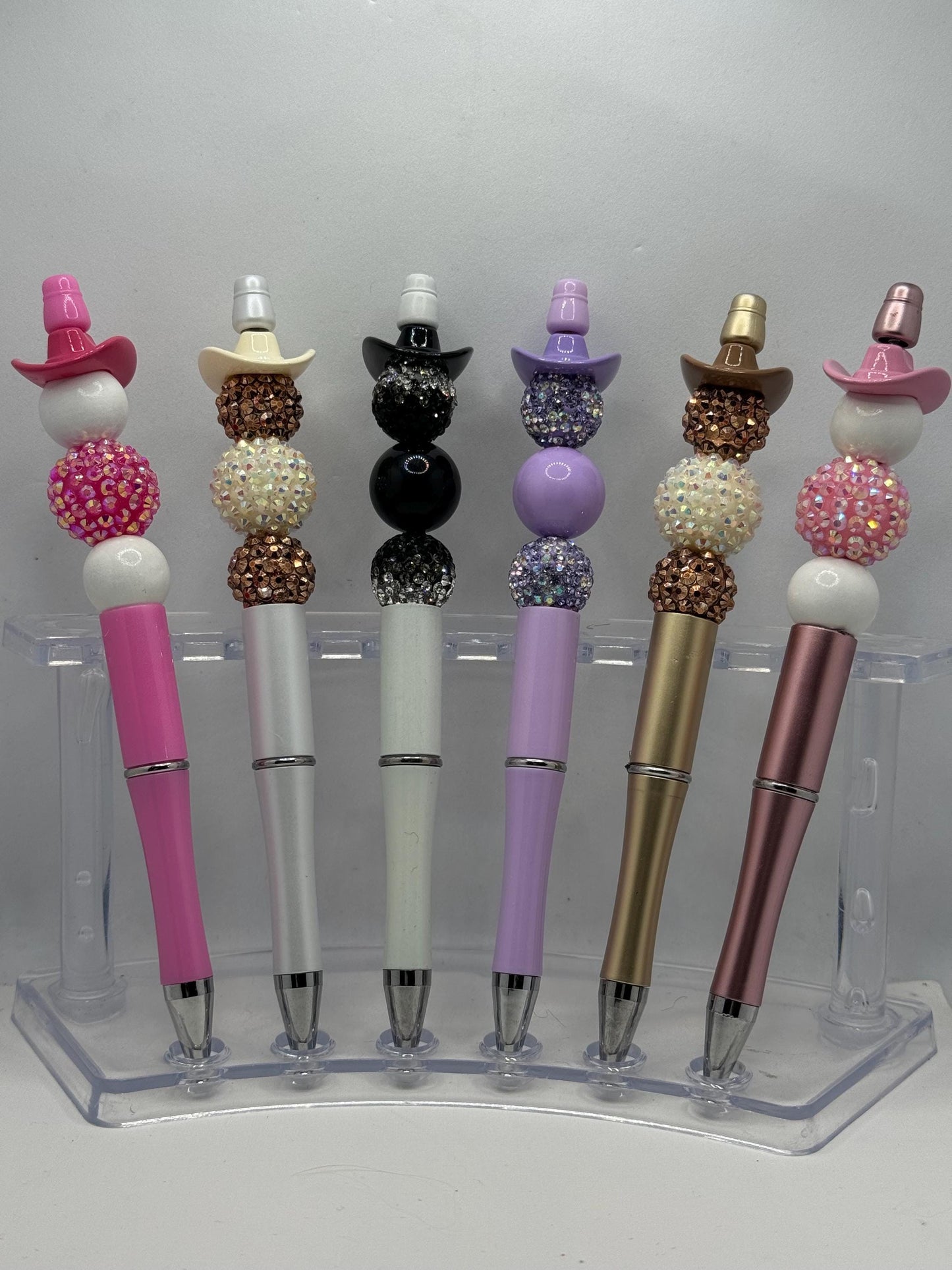 Cowboy COLE Beaded Pens: Western Charm with a Touch of Sparkle