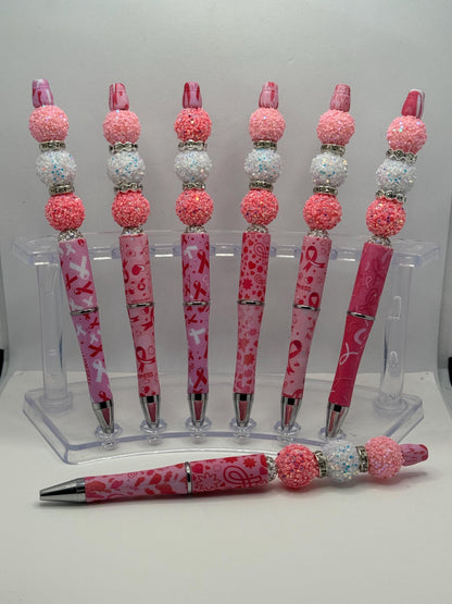 Pink Awareness Pens- Refills included