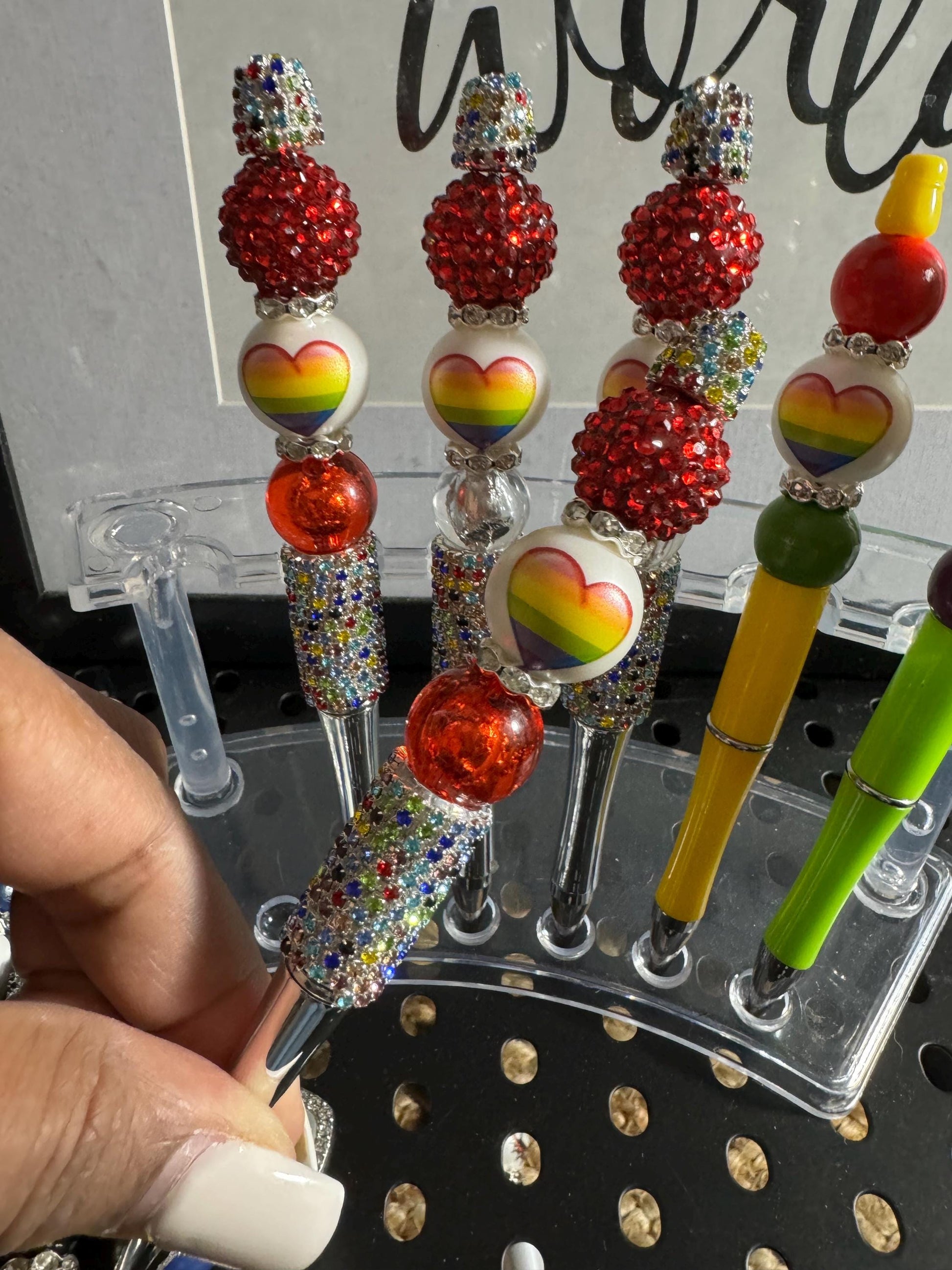 PRIDE BEADED PENS