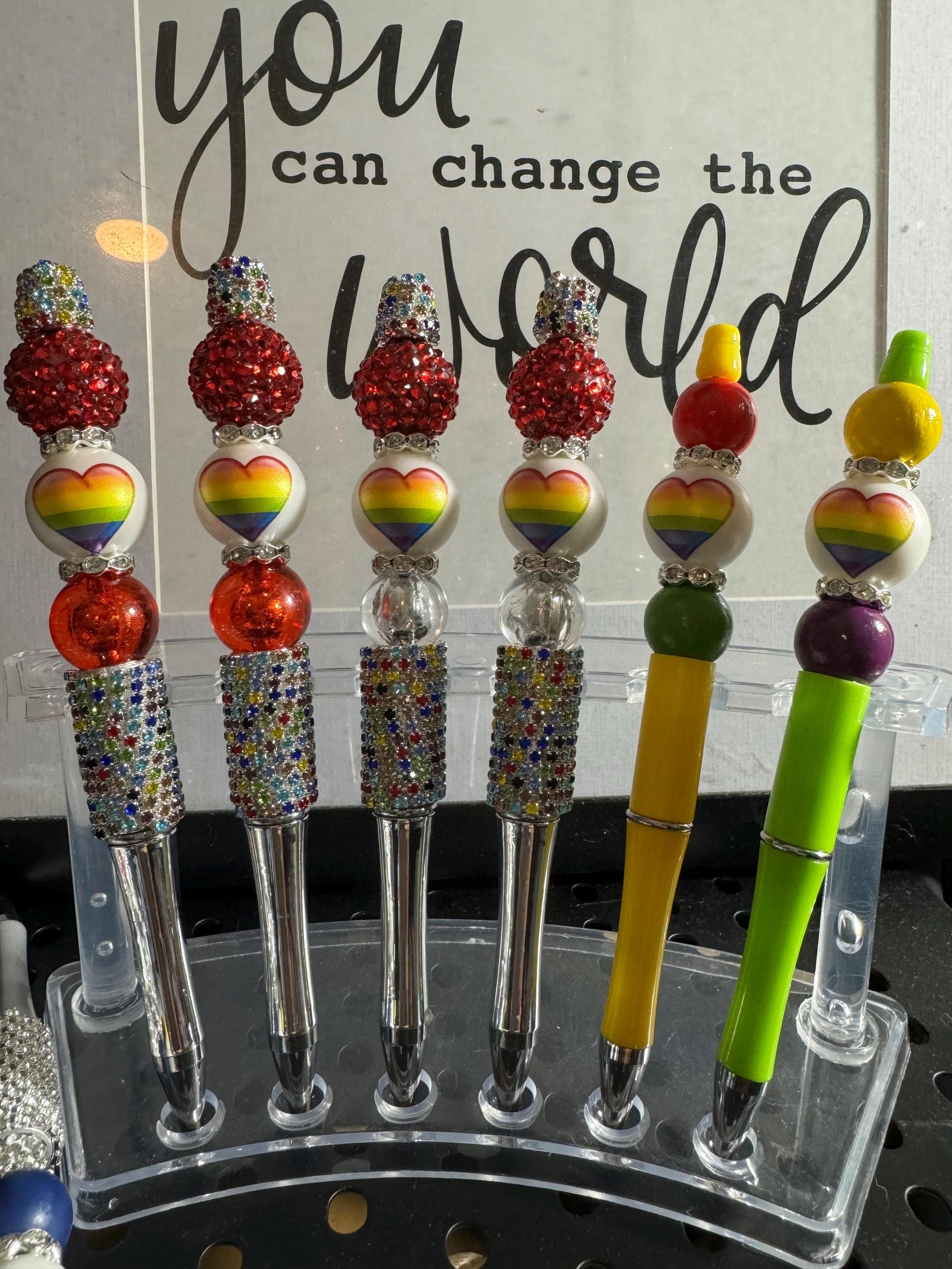 PRIDE BEADED PENS