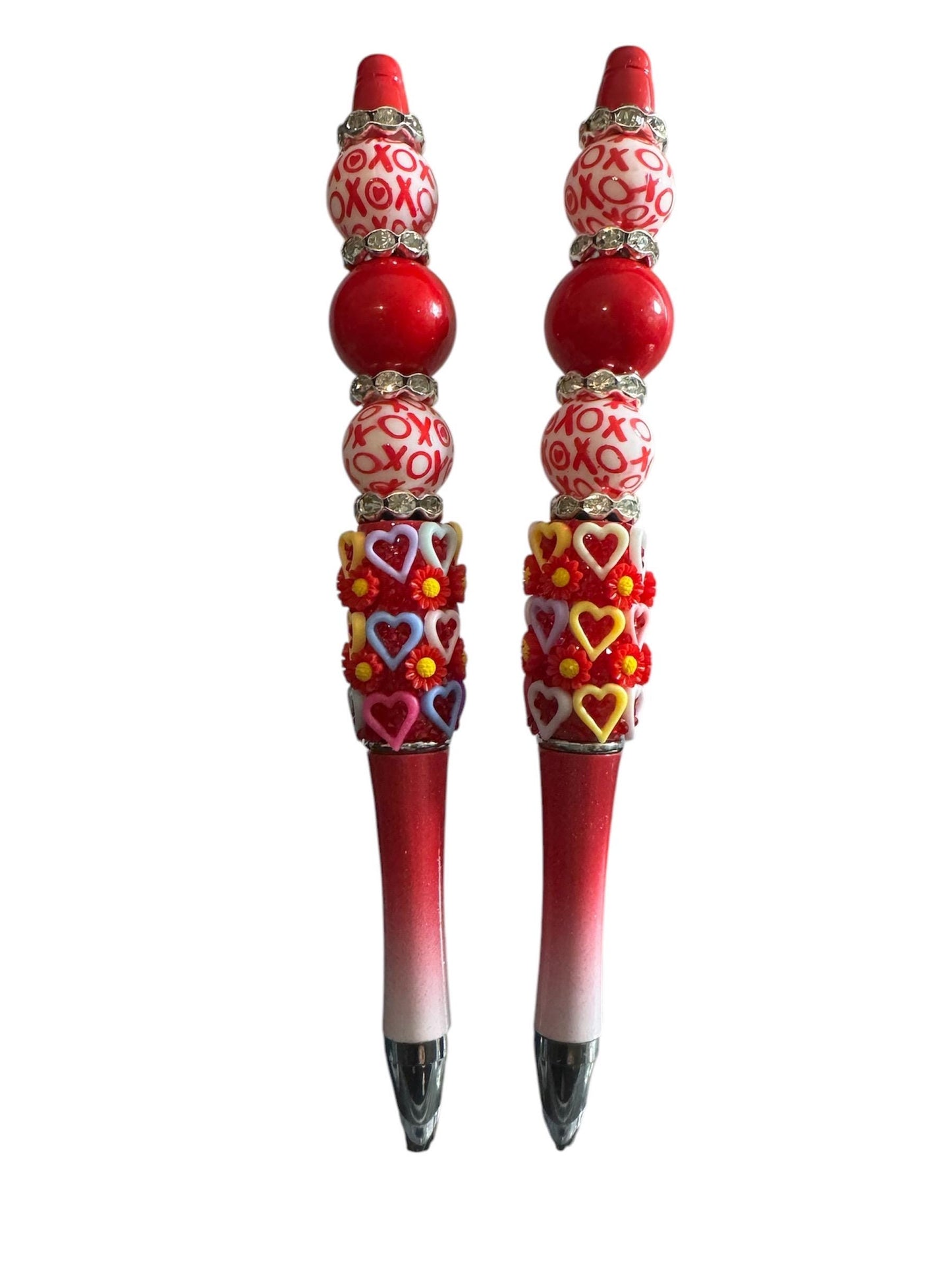 Valentine’s Day Beaded Rhinestone Pens – 5 Gorgeous Designs with 3 Ink Refills