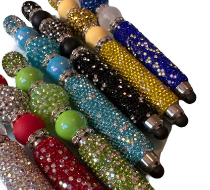 Blinged-Out 2-in-1 Stylus Pen – Sparkle & Functionality in One!